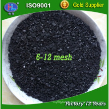 Hebei facotry Versorgung 6 * 12 Mesh Gold cs Aktivkohle